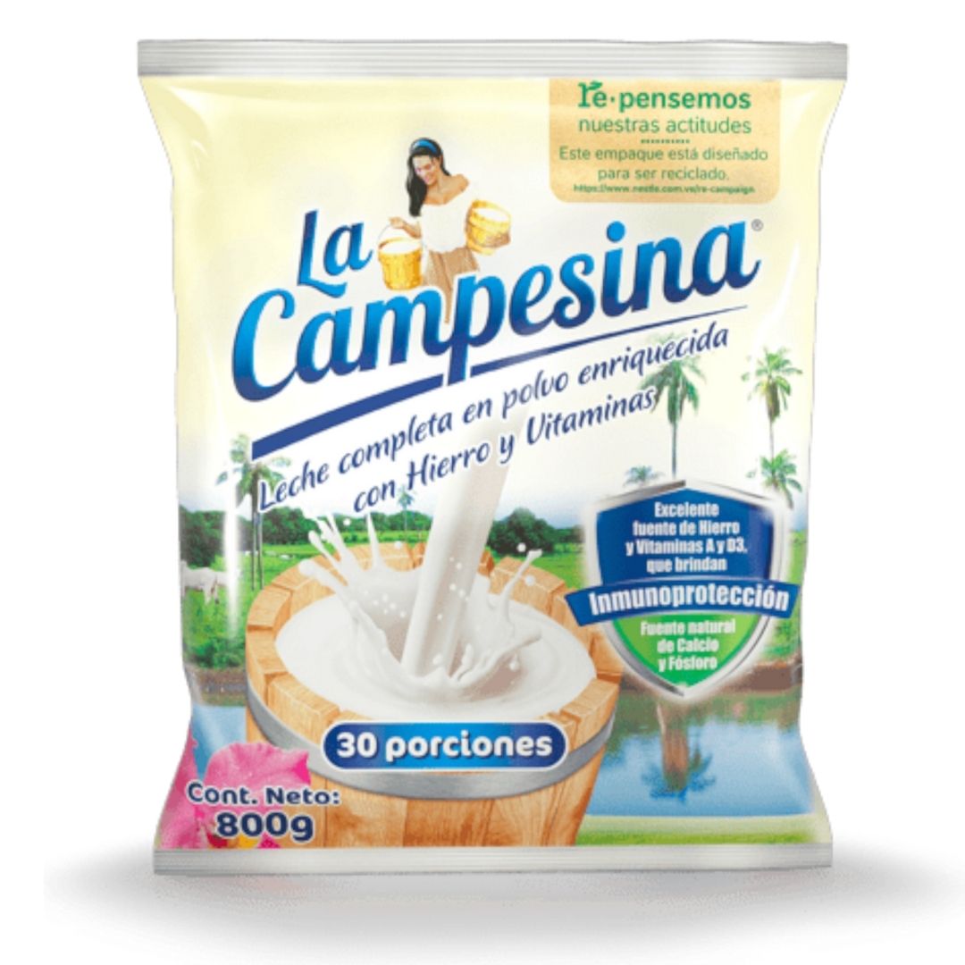 LECHE EN POLVO LA CAMPESINA 800 GR