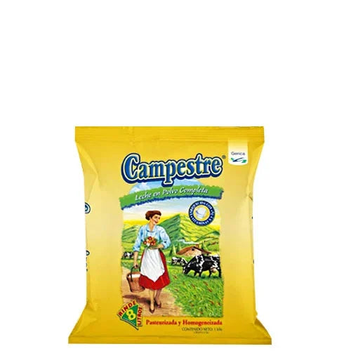 LECHE EN POLVO CAMPESTRE COMPLETA 400GR