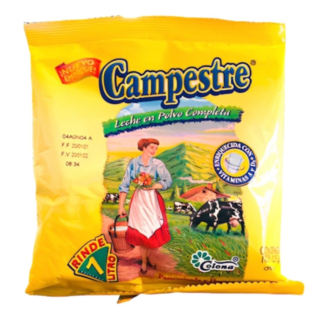 LECHE POLVO CAMPESTRE COMPLE 125GR