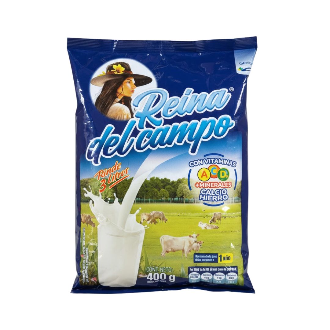 LECHE POLVO REINA DEL CAMPO 400GR