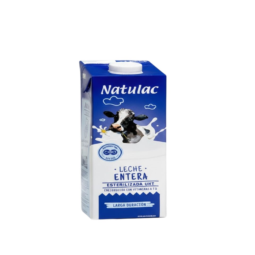 LECHE ENTERA NATULAC 473ML