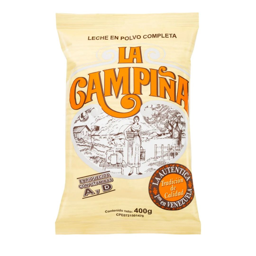 LECHE POLVO CAMPIÑA 400GR