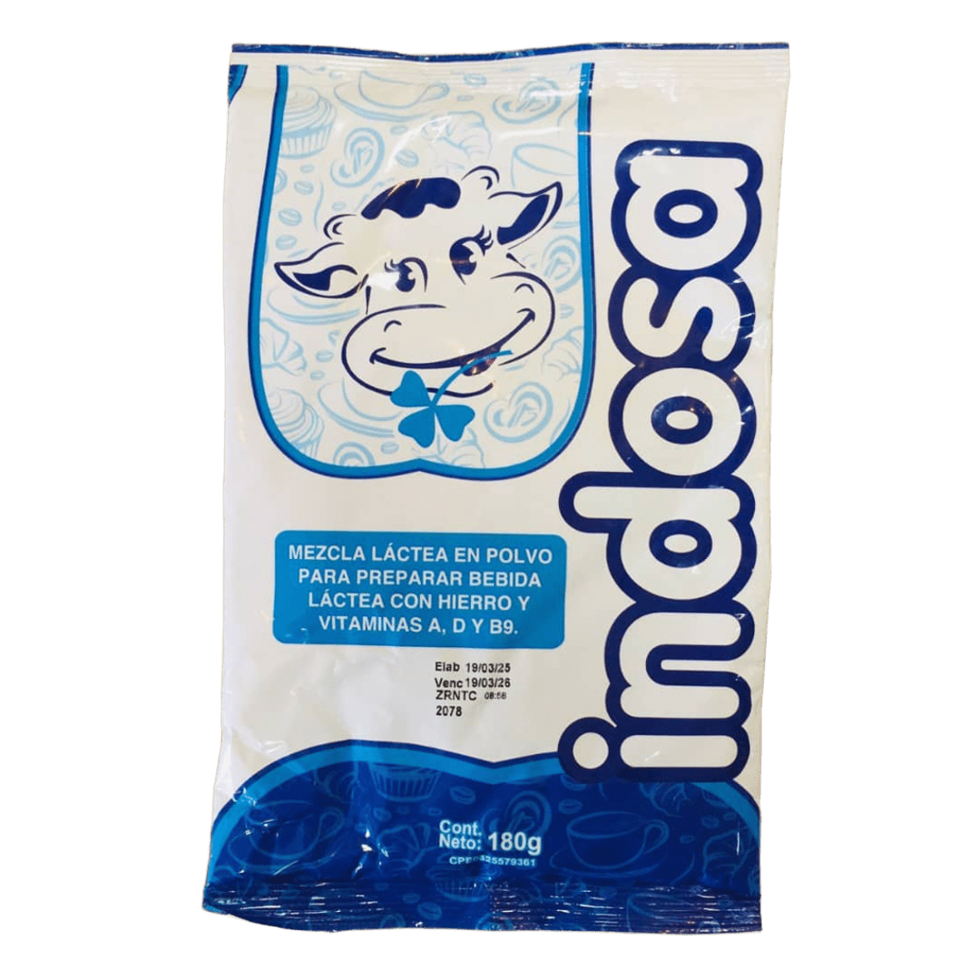 MEZCLA LACTEA EN POLVO INDOSA 180GR