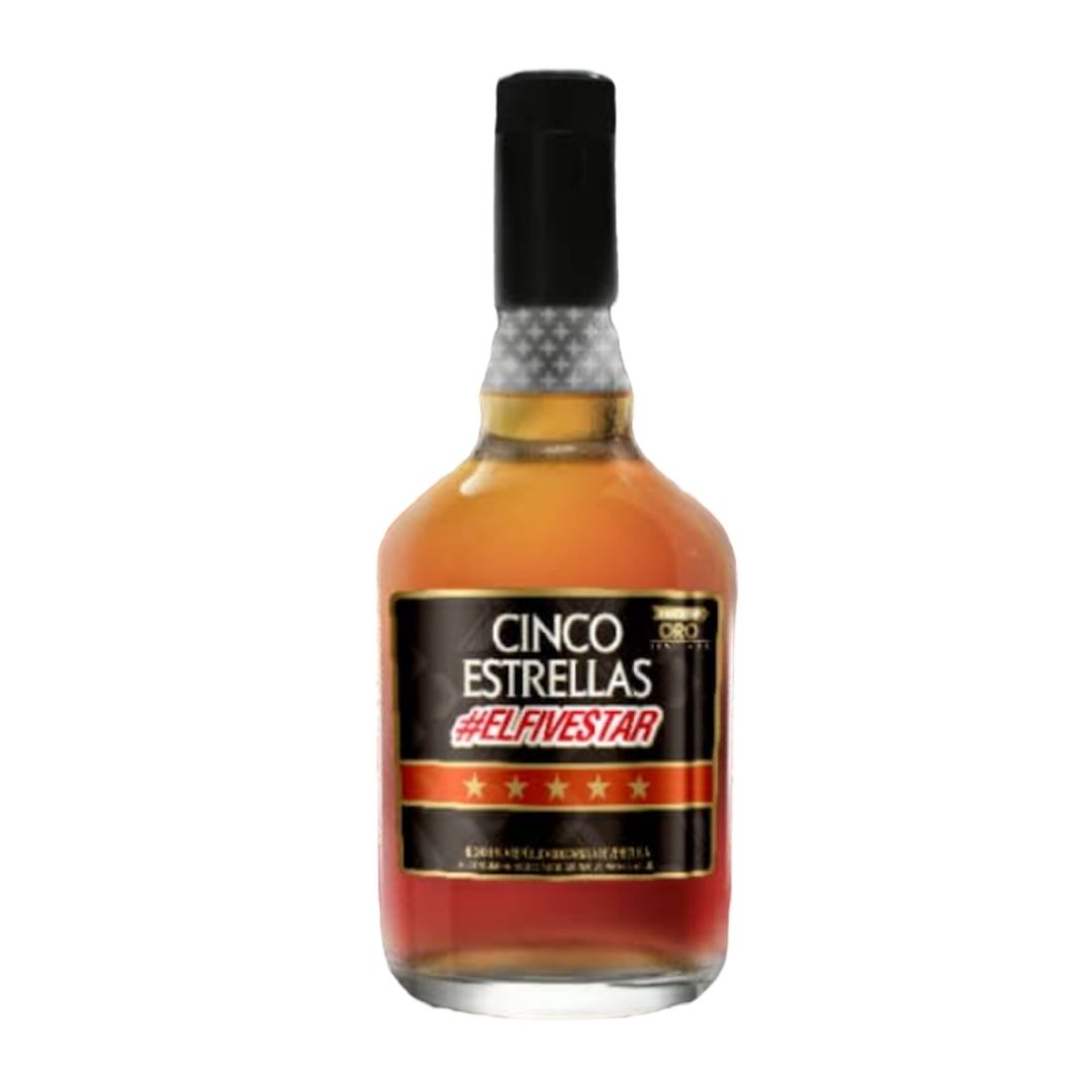 LICOR DE RON FIVE STAR 5 ESTRELLAS 0,70LT
