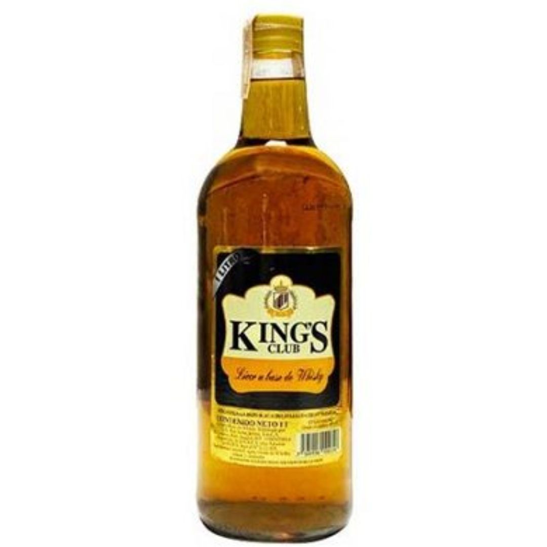 LICOR DE WHISKY KINGS CLUB 1LT