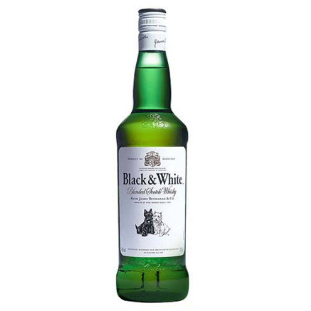 WHISKY BLACK & WHITE 0,75LT