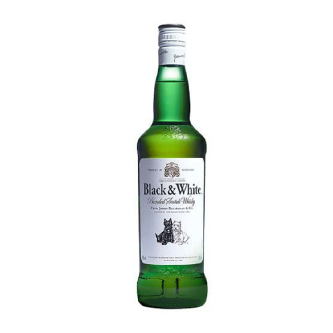 whisky black and white 0,75 lt