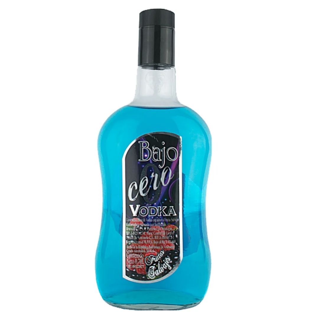 VODKA BAJO CERO FRUTA SALVAJES