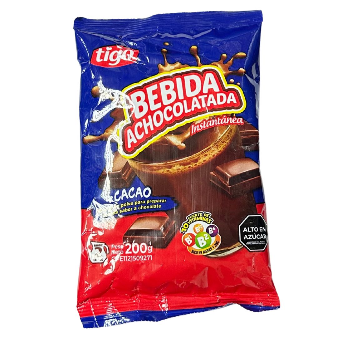 BEBIDA ACHOCOLATADA EN POLVO 200GR TIGO