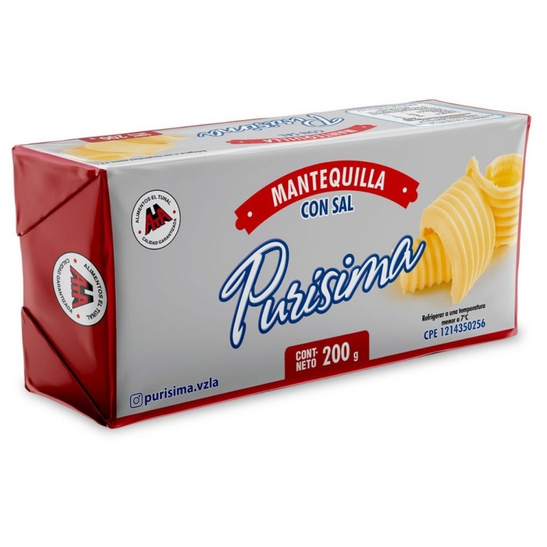 Mantequilla El Tunal C/ Sal 200Gr