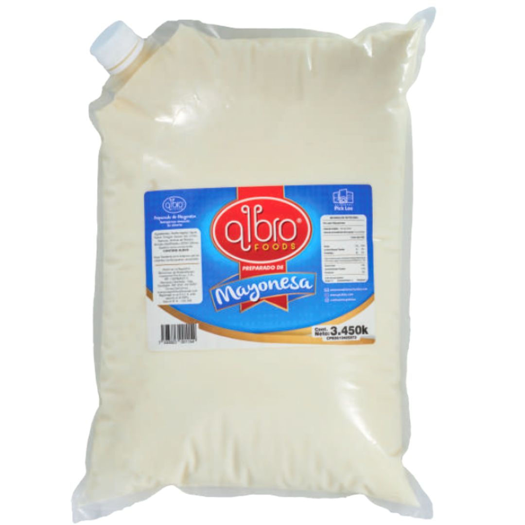 MAYONESA ALBRO BOLSA 3.45KG