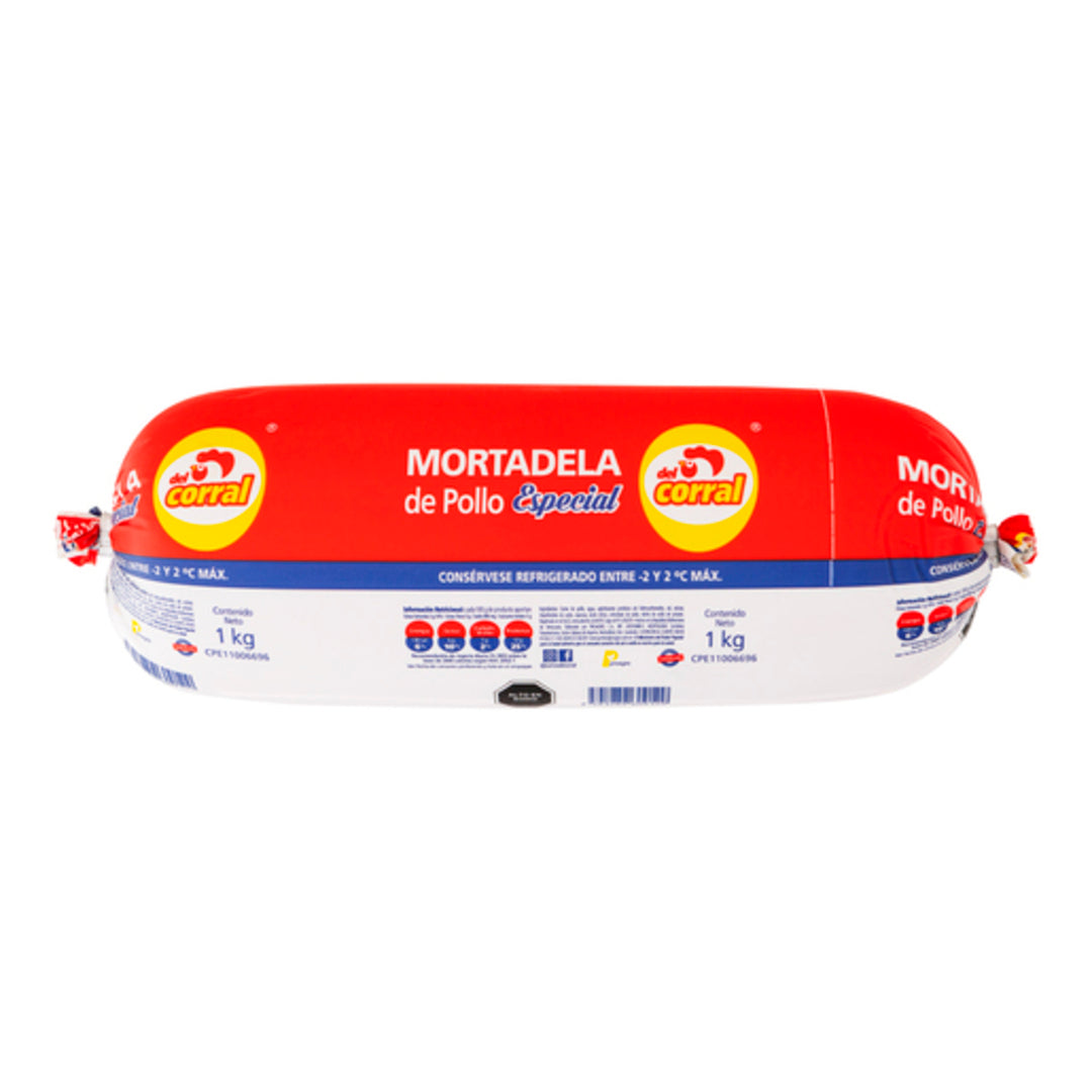 MORTADELA DEL CORRAL POLLO 1KG