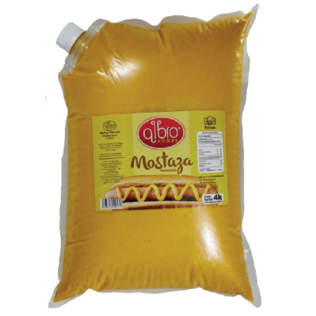 MOSTAZA ALBRO BOLSA 4KG