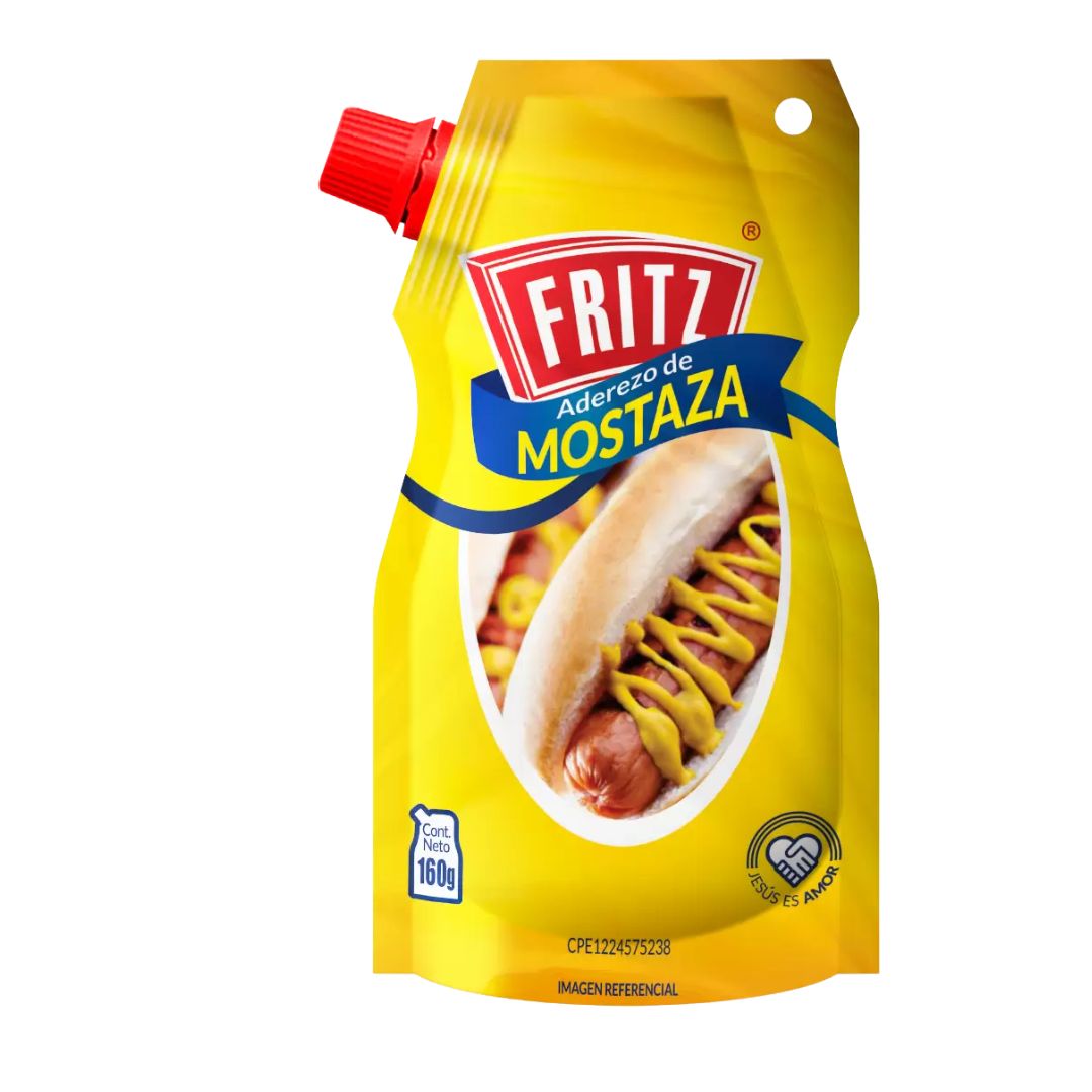 MOSTAZA FRITZ 160GR