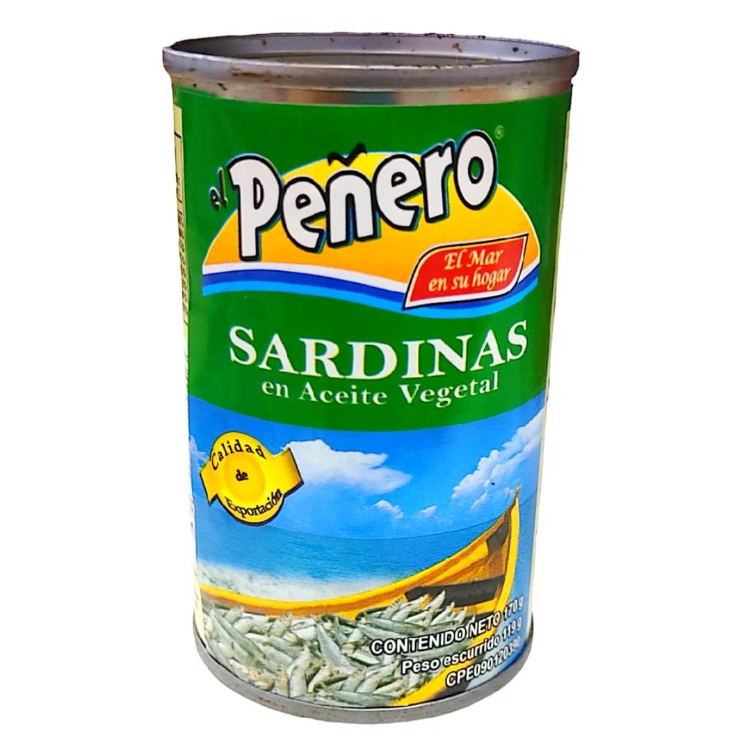 SARDINA PEÑERO EN ACEITE 170GR