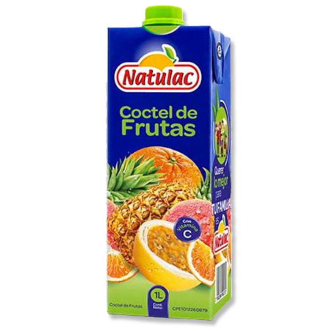 NECTAR COCTEL FRUTAS NATULAC 1LT