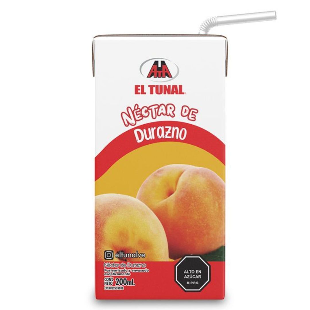 TRIPACK DURAZNO EL TUNAL 200ML