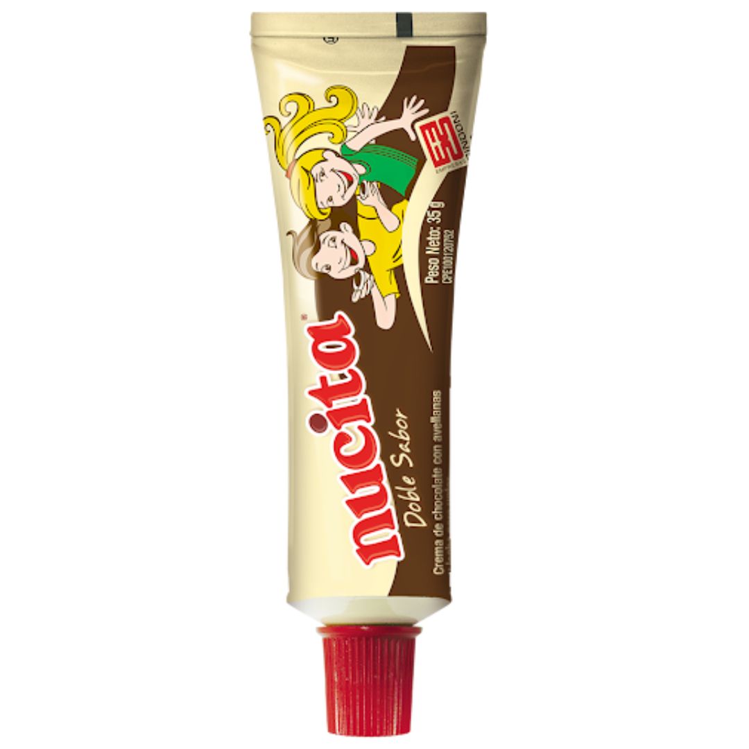 NUCITA TUBITO DOBLE SABOR 35GR