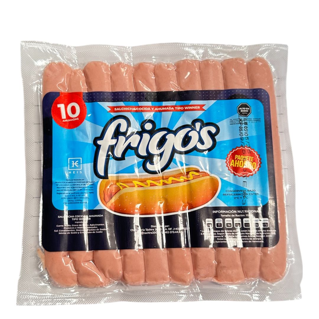 SALCHICHAS AHUMADAS FRIGO´S 10UND