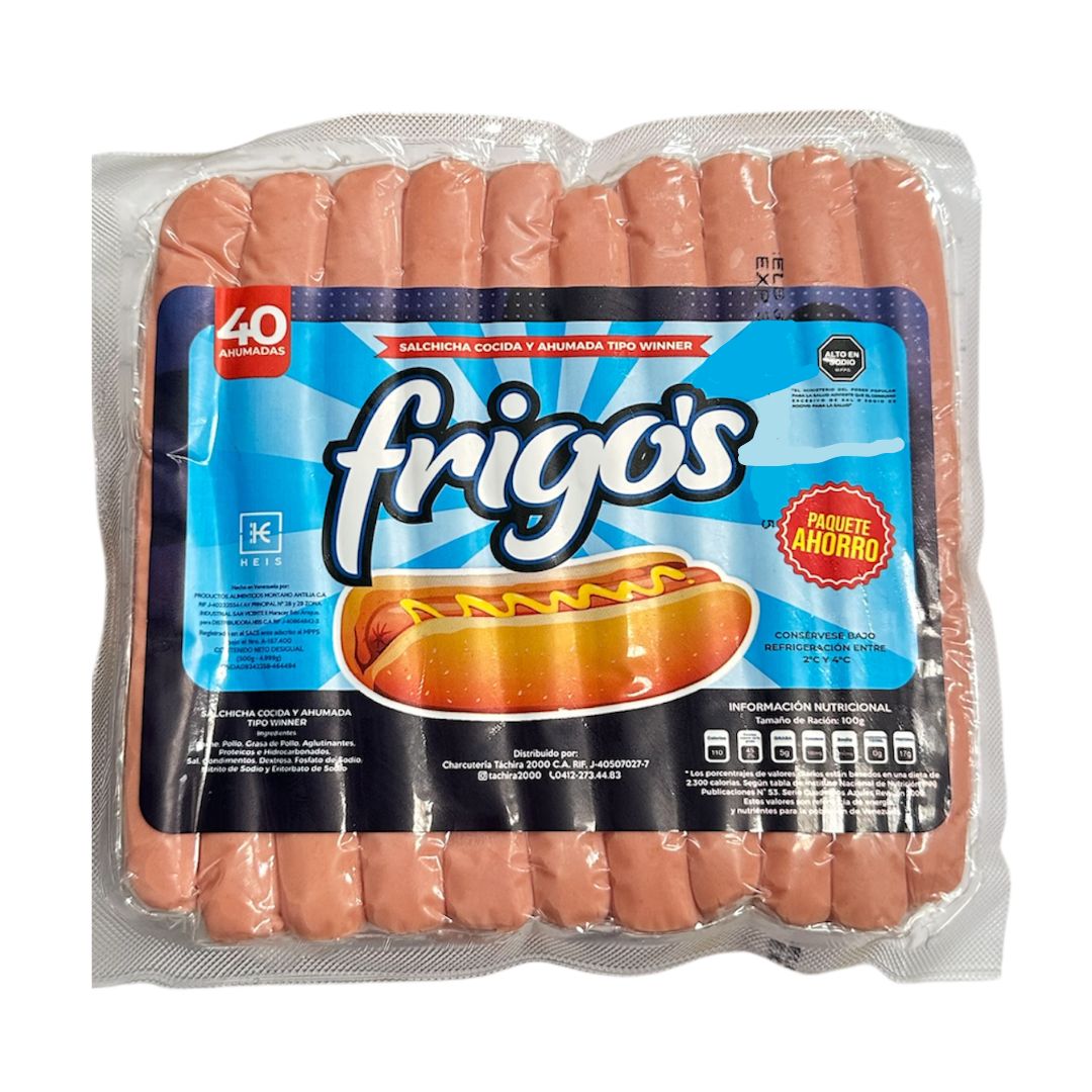 SALCHICHAS AHUMADAS FRIGO´S 40UND