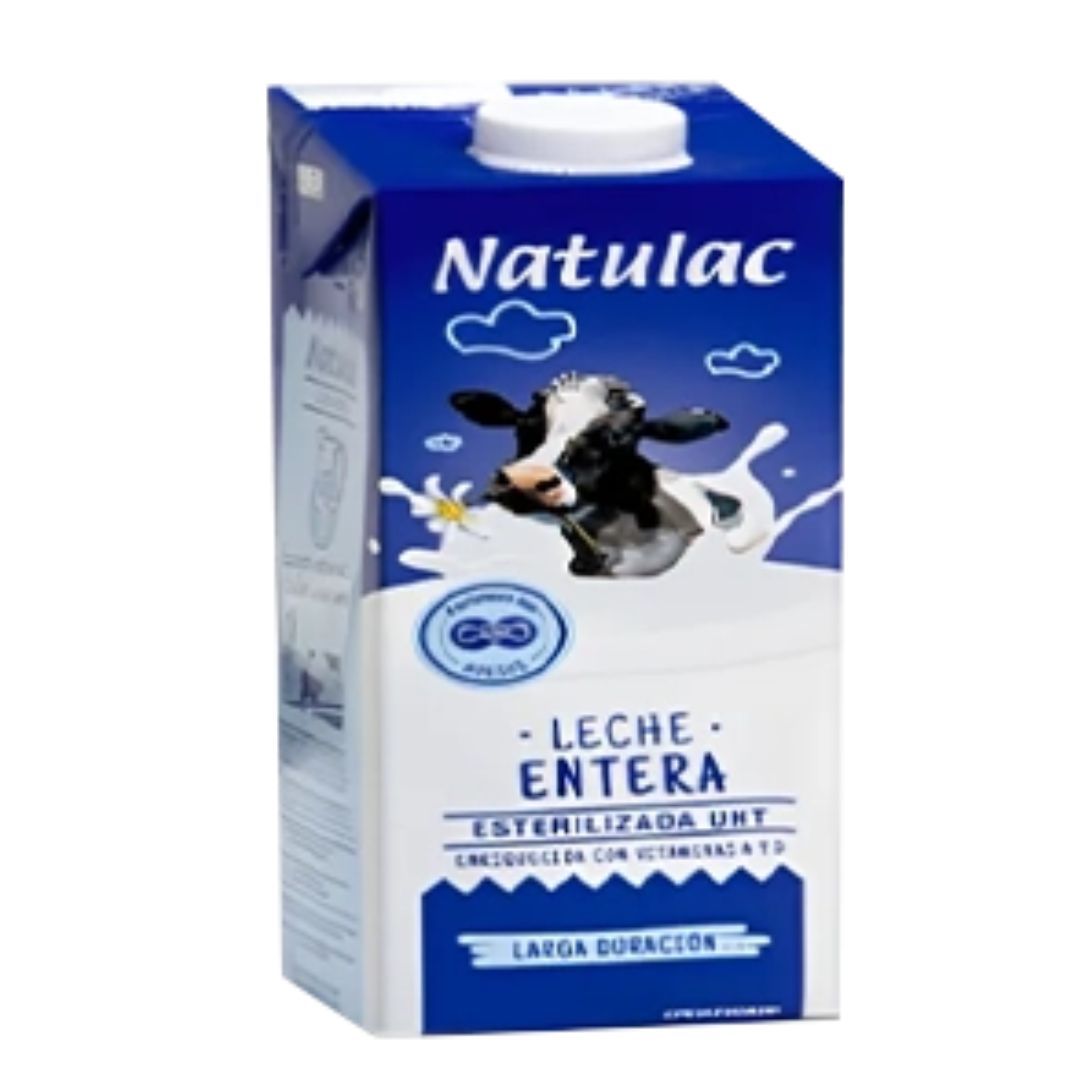 LECHE ENTERA NATULAC 473ML