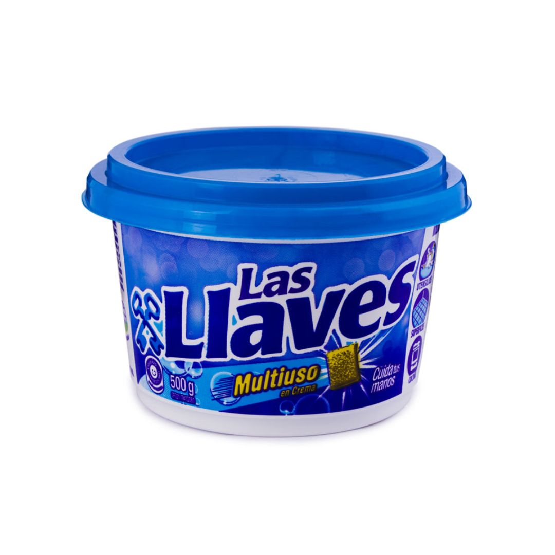 LAVAPLATOS LAS LLAVES CREMA 500GR