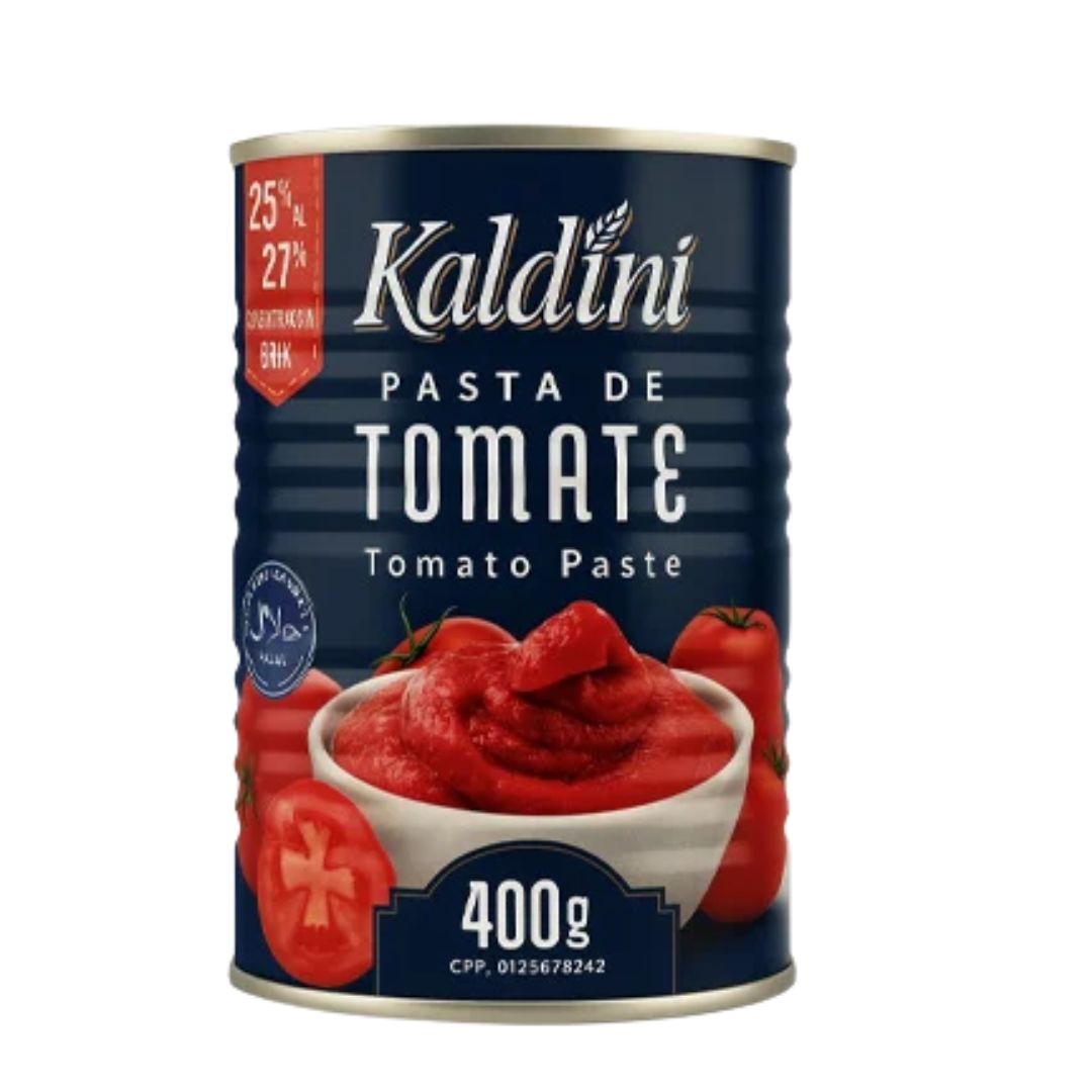 PASTA DE TOMATE EN LATA KALDINI 400GR