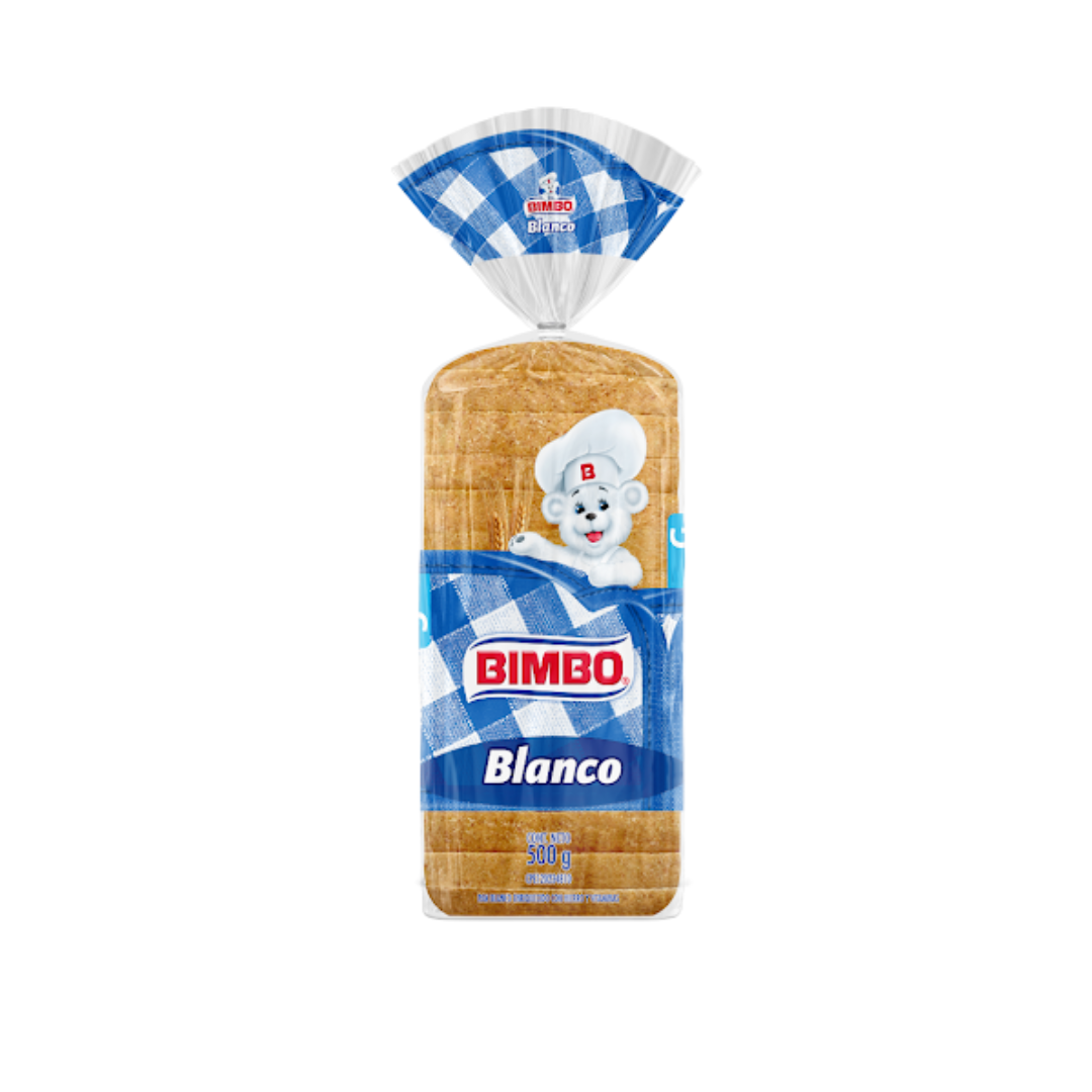 PAN BIMBO BLANCO 500 GR