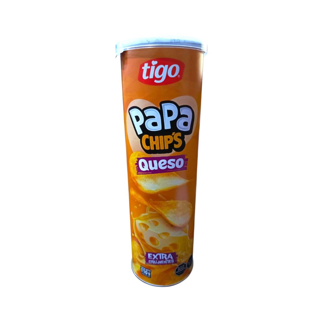 PAPAS CHIPS TIGO QUESO 110GR
