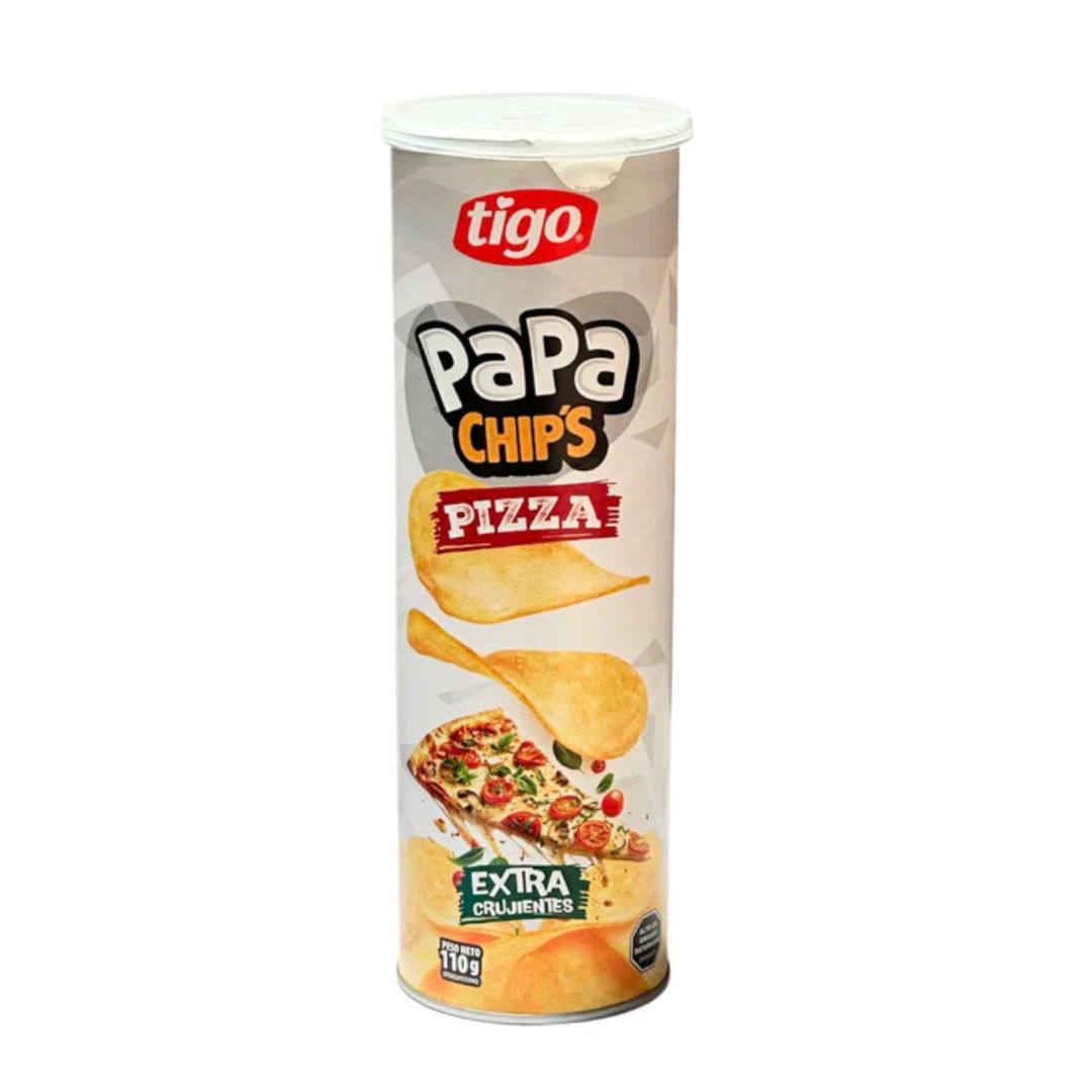 PAPAS CHIPS TIGO PIZZA 110GR