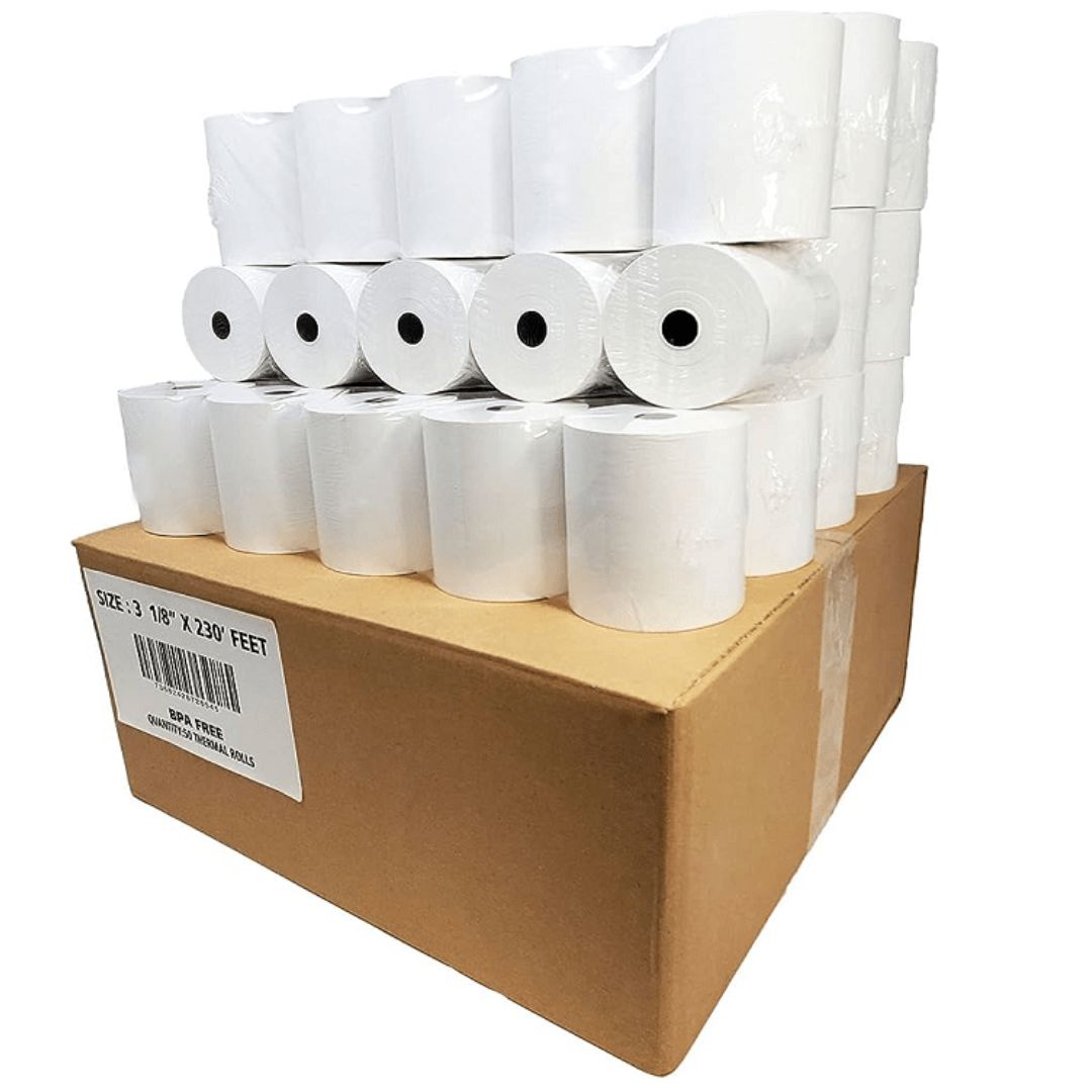 PACK  ROLLOS TERMICOS 80*65MMx5UNDS