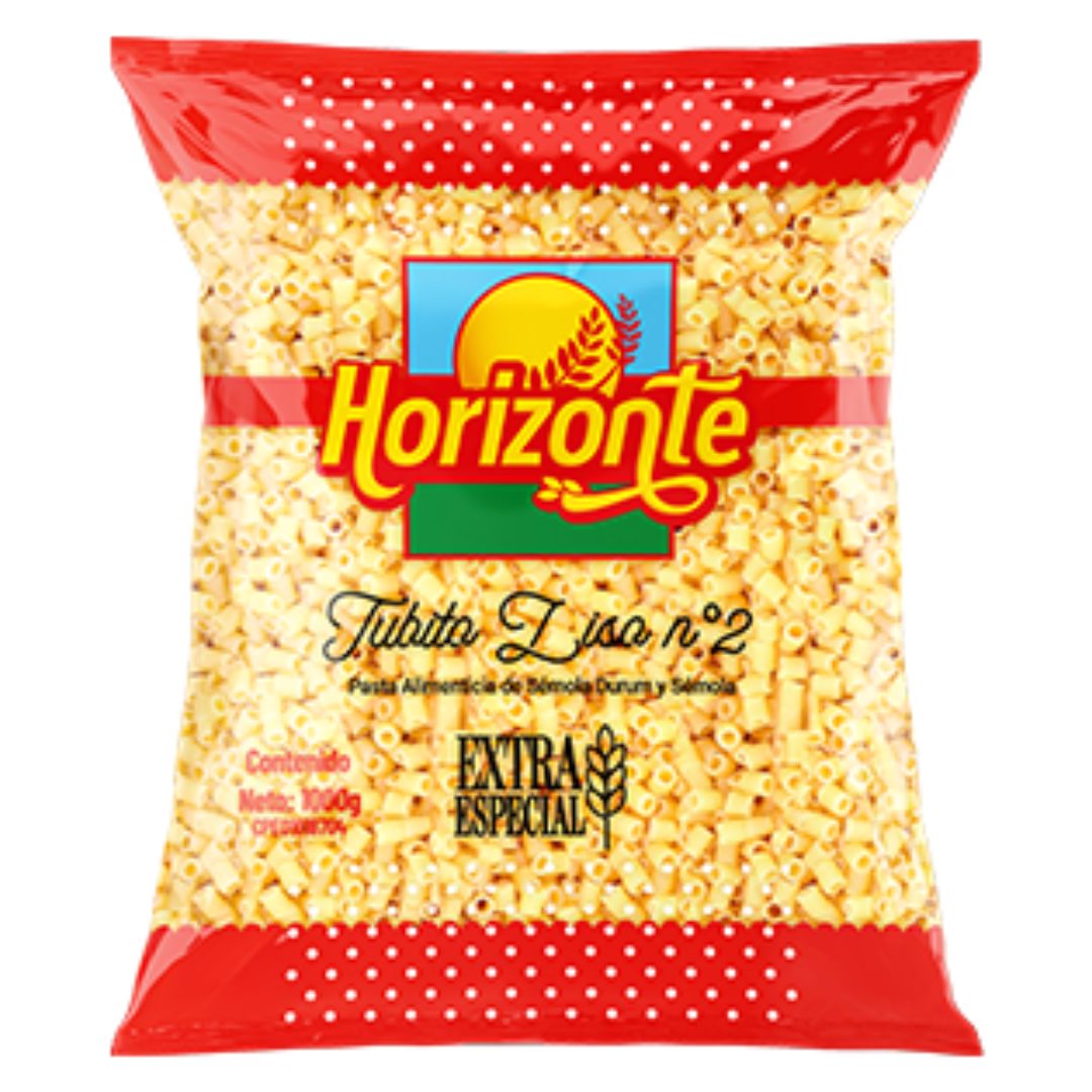 PASTA HORIZONTE TUBITO N°2 1KG