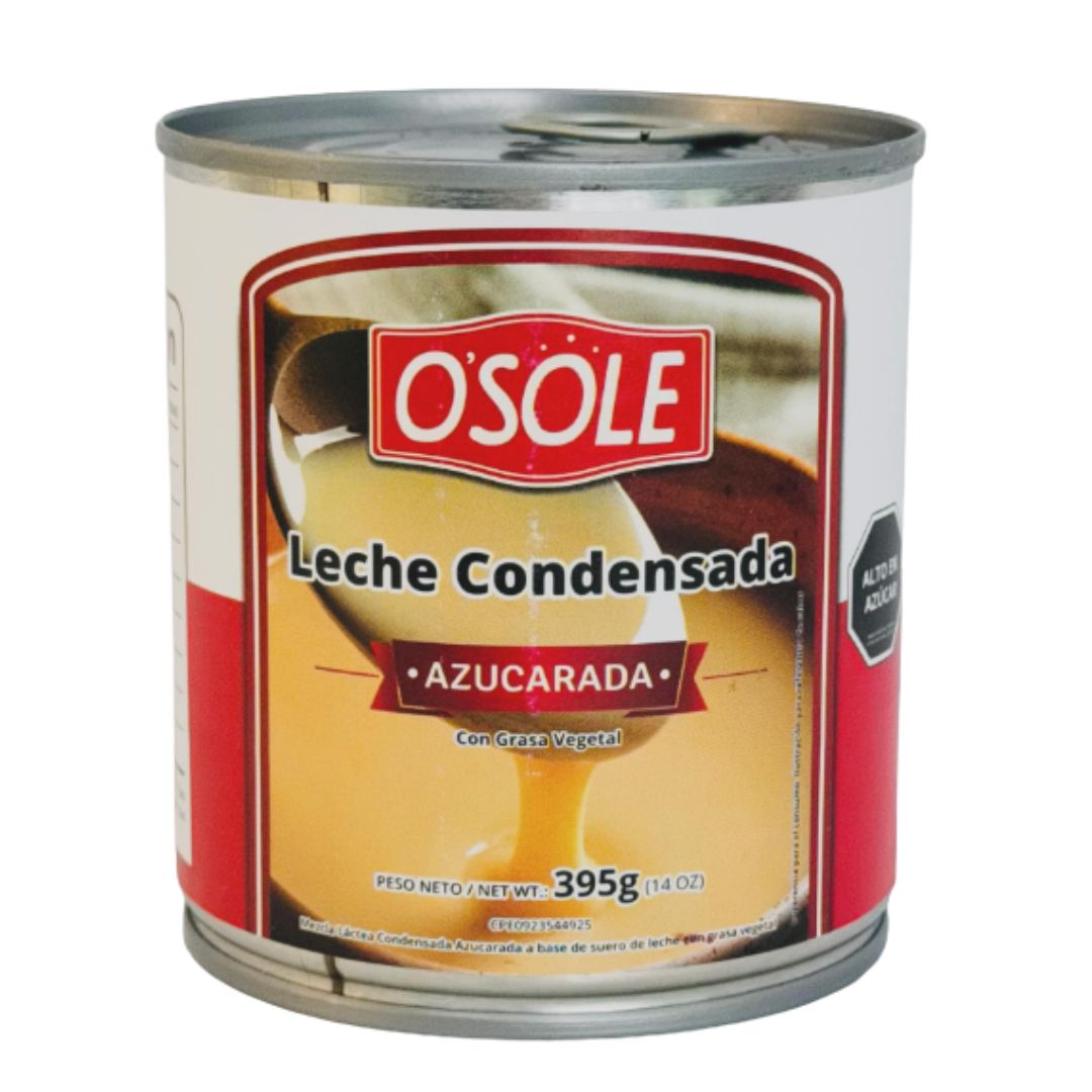 LECHE CONDENSADA LATA OSOLE 395GR