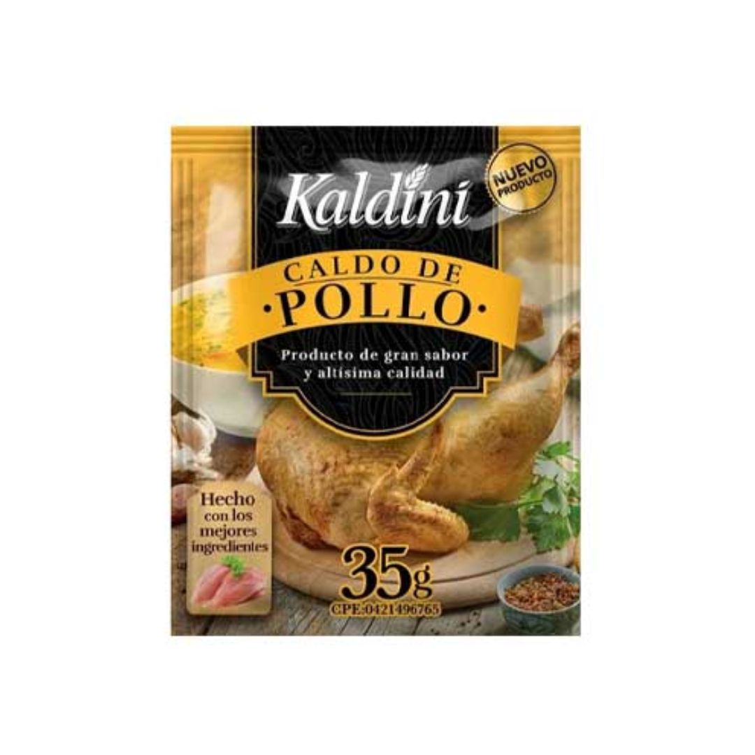 CALDO DE POLLO EN POLVO KALDINI 35GR