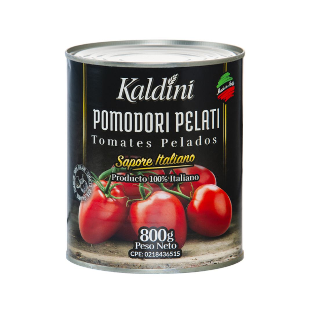 TOMATE PELADO ENLATADO KALDINI 800GR