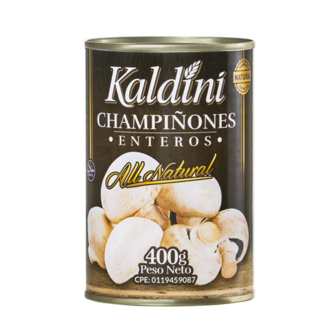 CHAMPINION ENTERO ENLATADO KALDINI 400GR