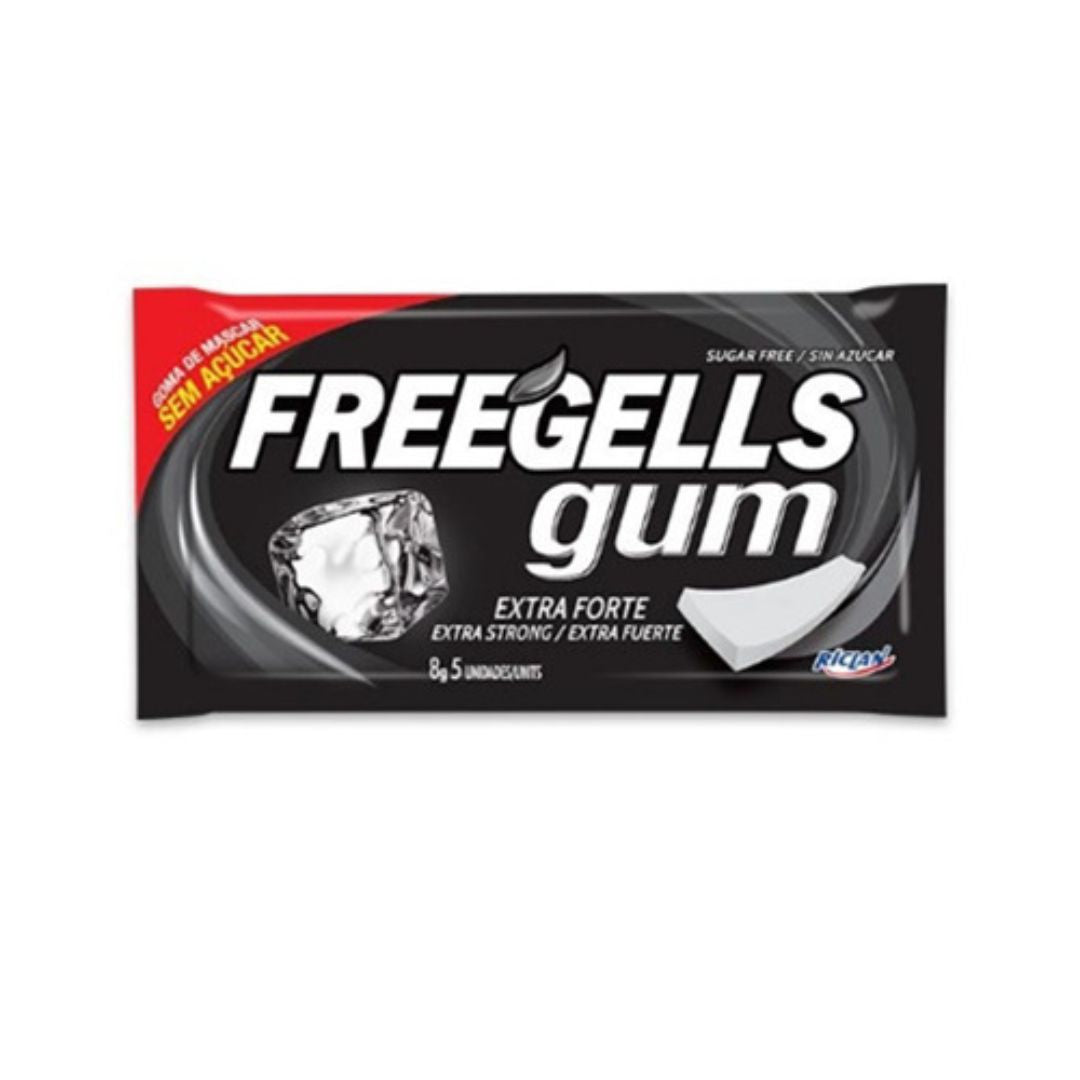 CHICLE FREEGELLS EXTRA FUERTE