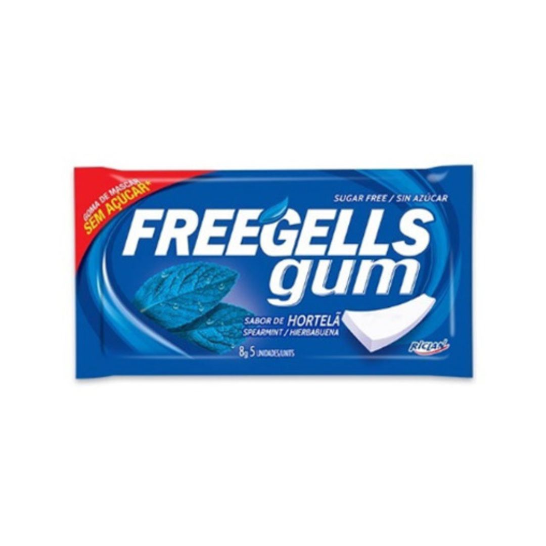 CHICLE FREEGELLS HIERBABUENA