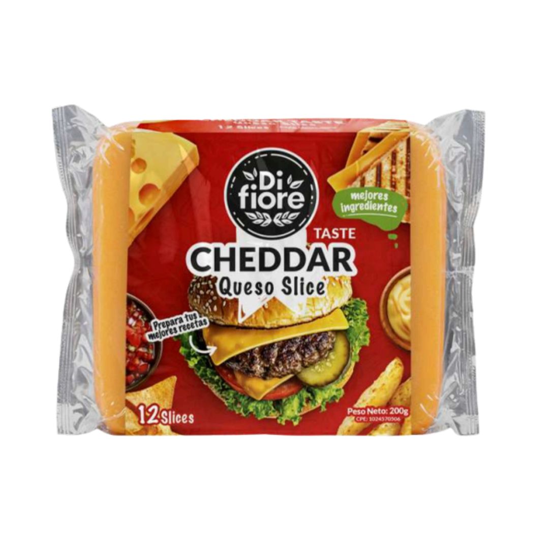 QUESO CHEDDAR FACILITA DI FIORE 200GR