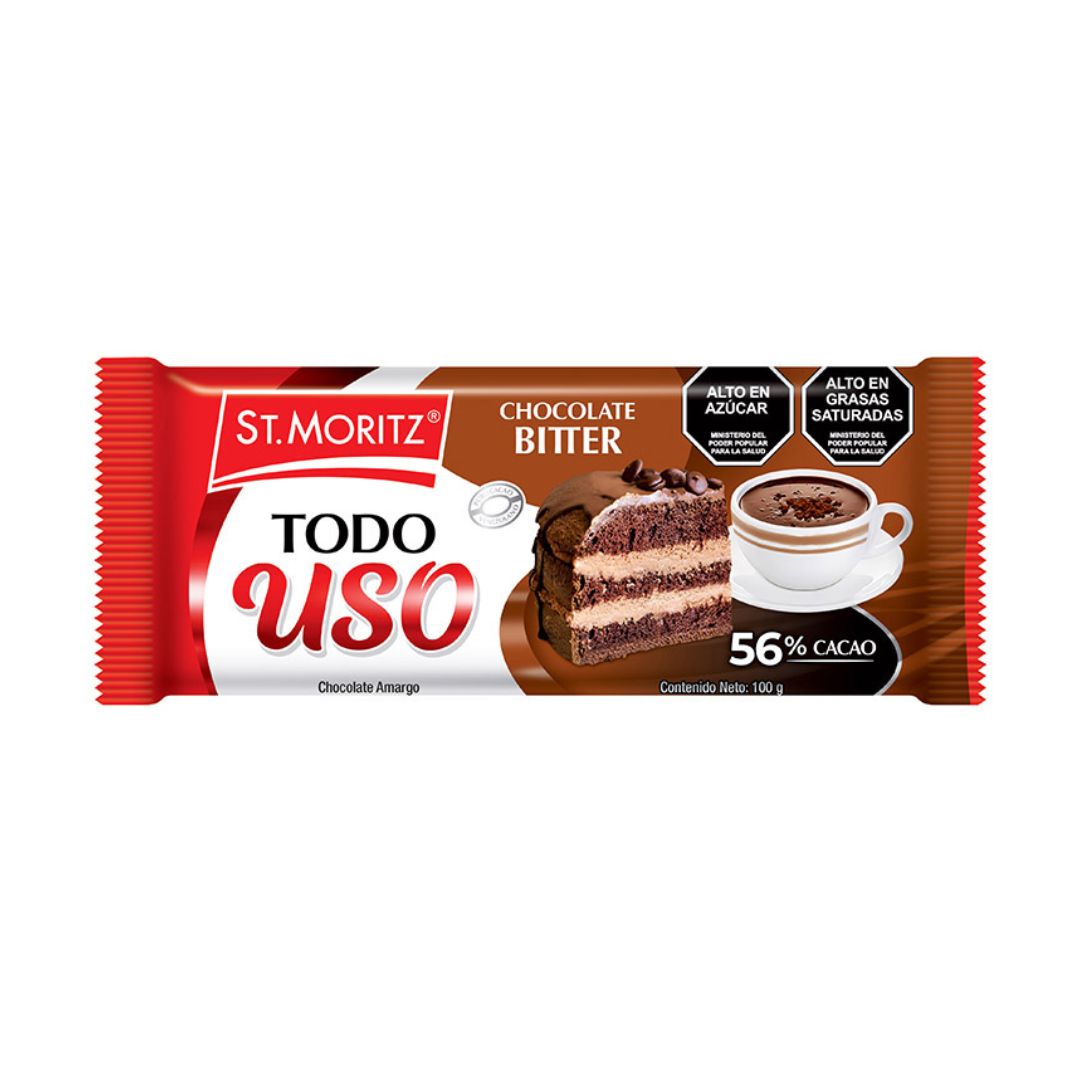 TODO USO CHOCOLATE MORITZ 100GR