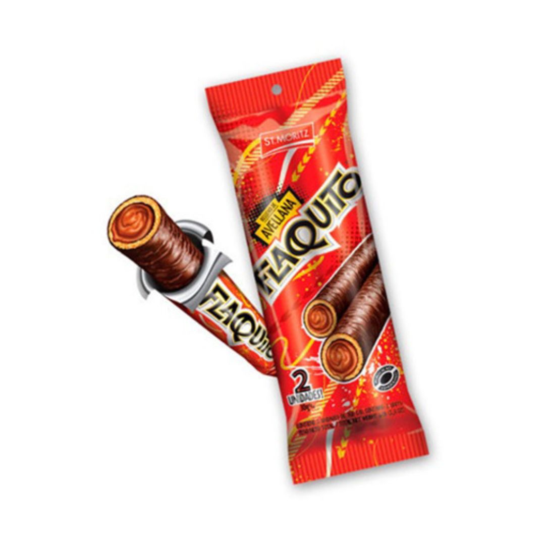 FLAQUITO CUBIERTO CON CHOCOLATE 2 UNIDADES