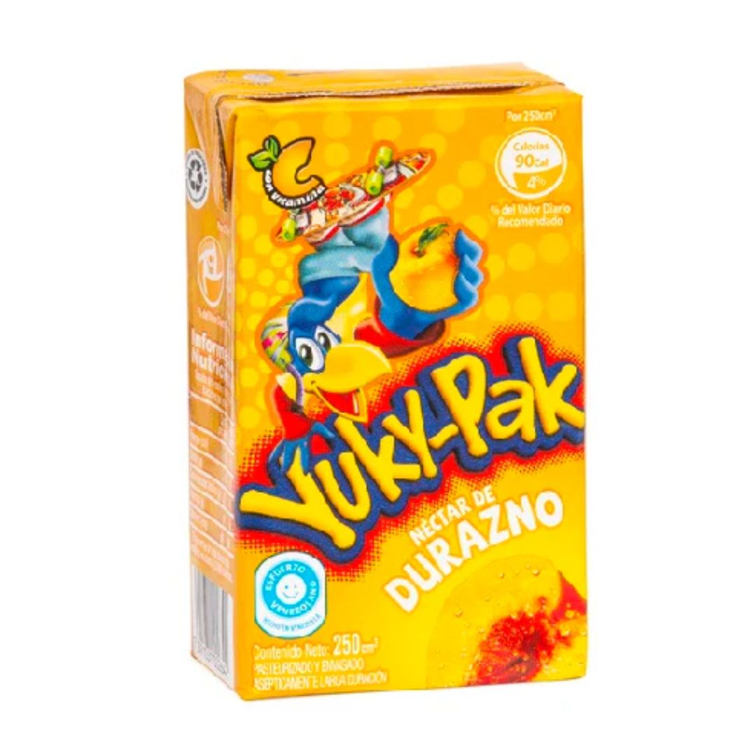YUKY PACK DURAZNO 250ML