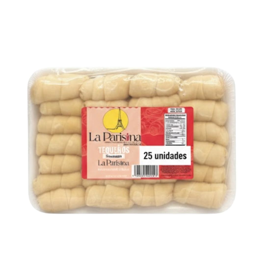 TEQUEÑOS LA PARISINA 25 UNIDADES