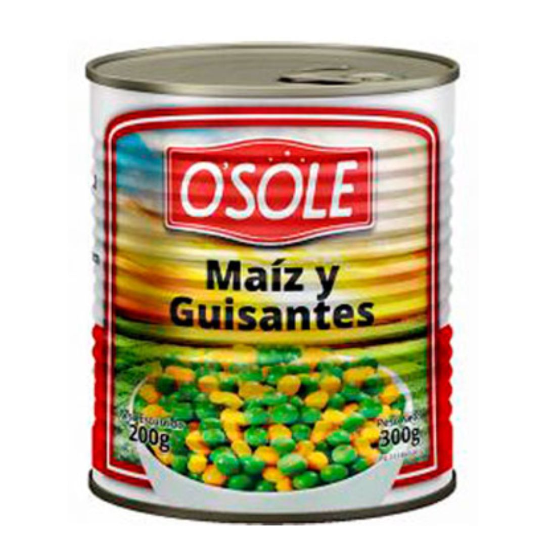 MAIZ Y GUISANTES OSOLE 300GR