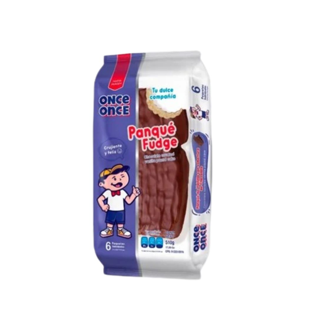 DISPLAY PANQUE FUDGE ONCE ONCE 6x510 GR