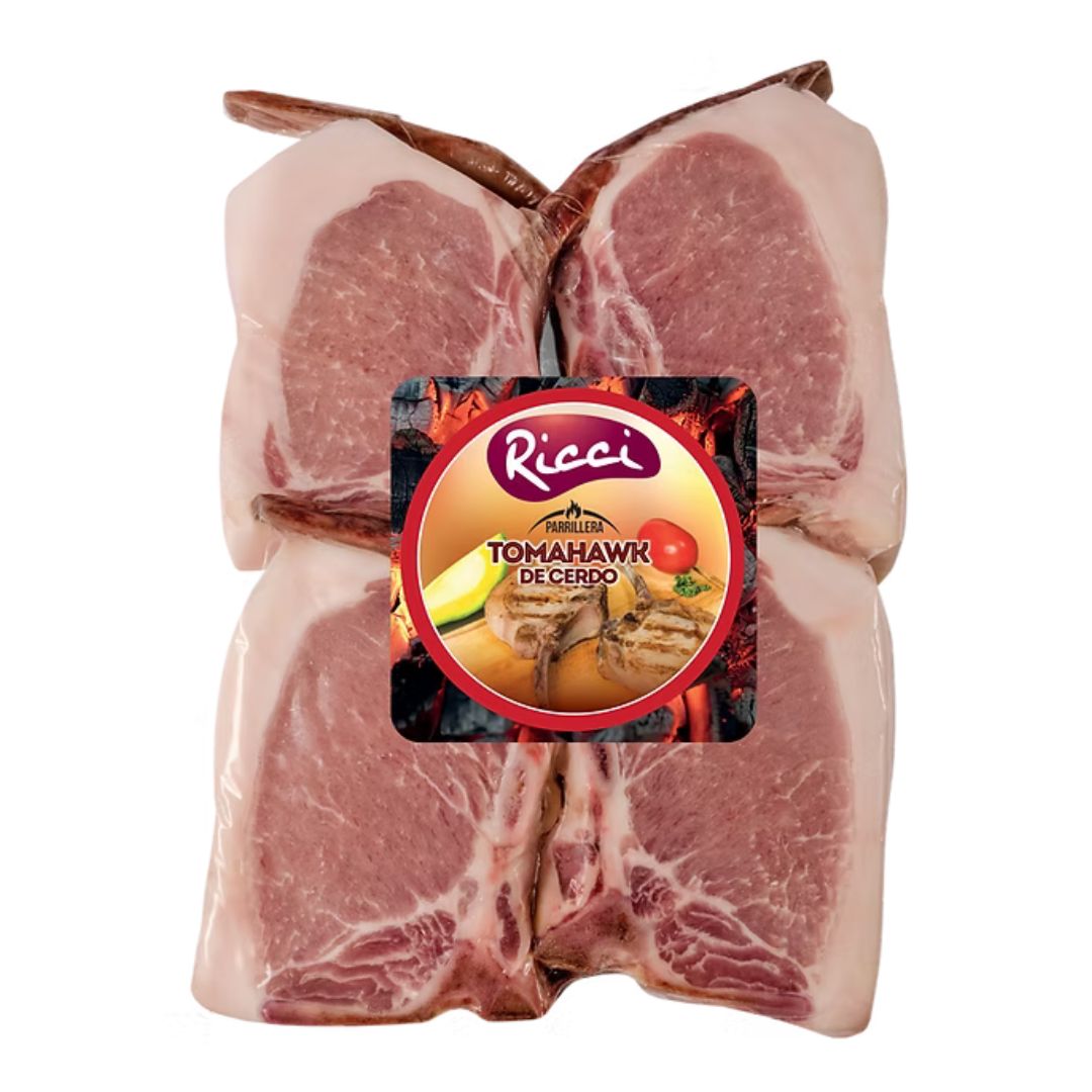 TOMAHAWK DE CERDO RICCI 850 GR