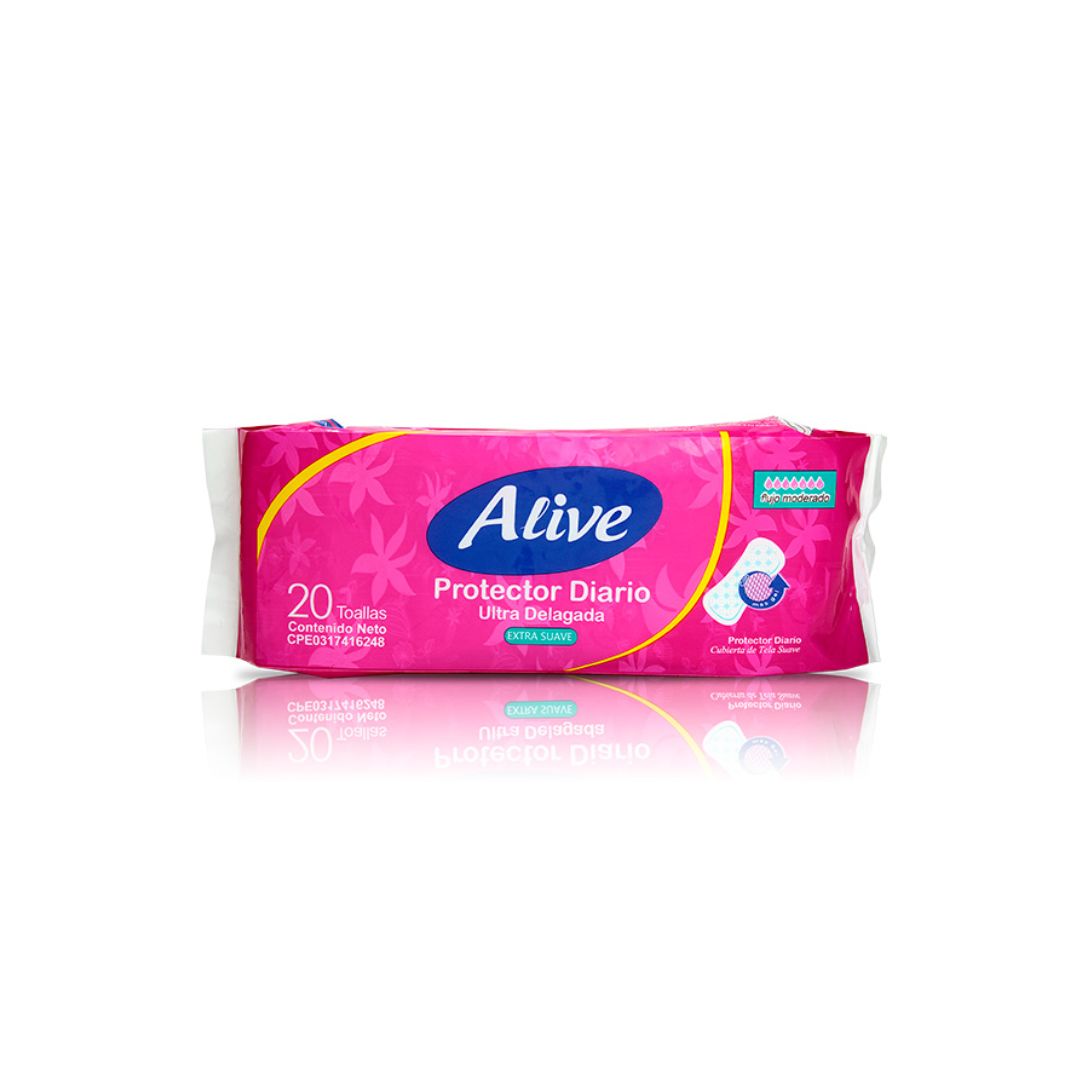 PROTECTORES DIARIOS ALIVE 72UNI