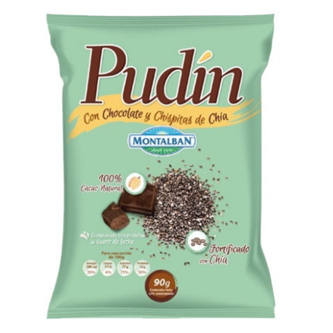 PUDIN MONTALBAN CHOCOLATE 90GR