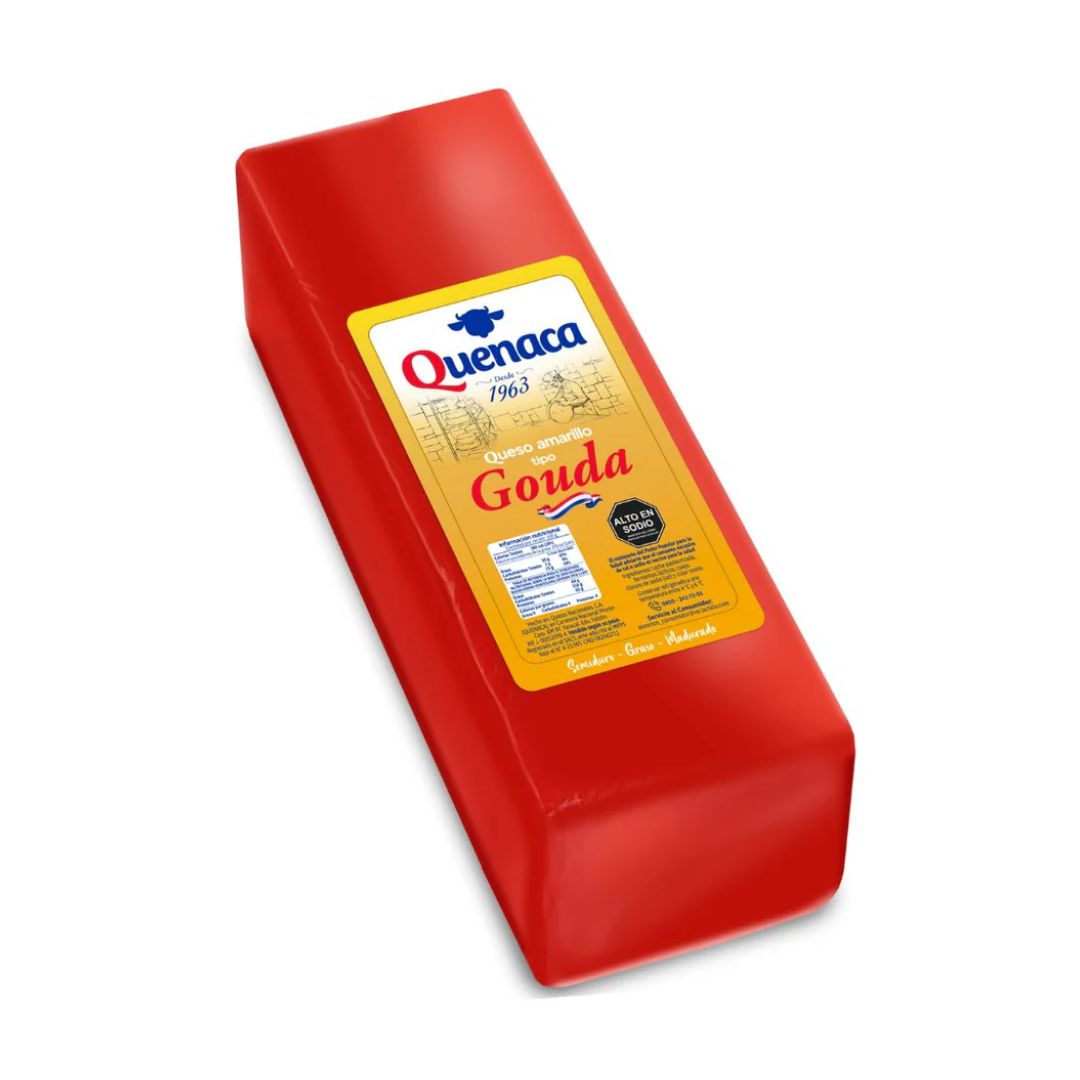 QUESO AMARILLO GOUDA BARRA QUENACA C/KG