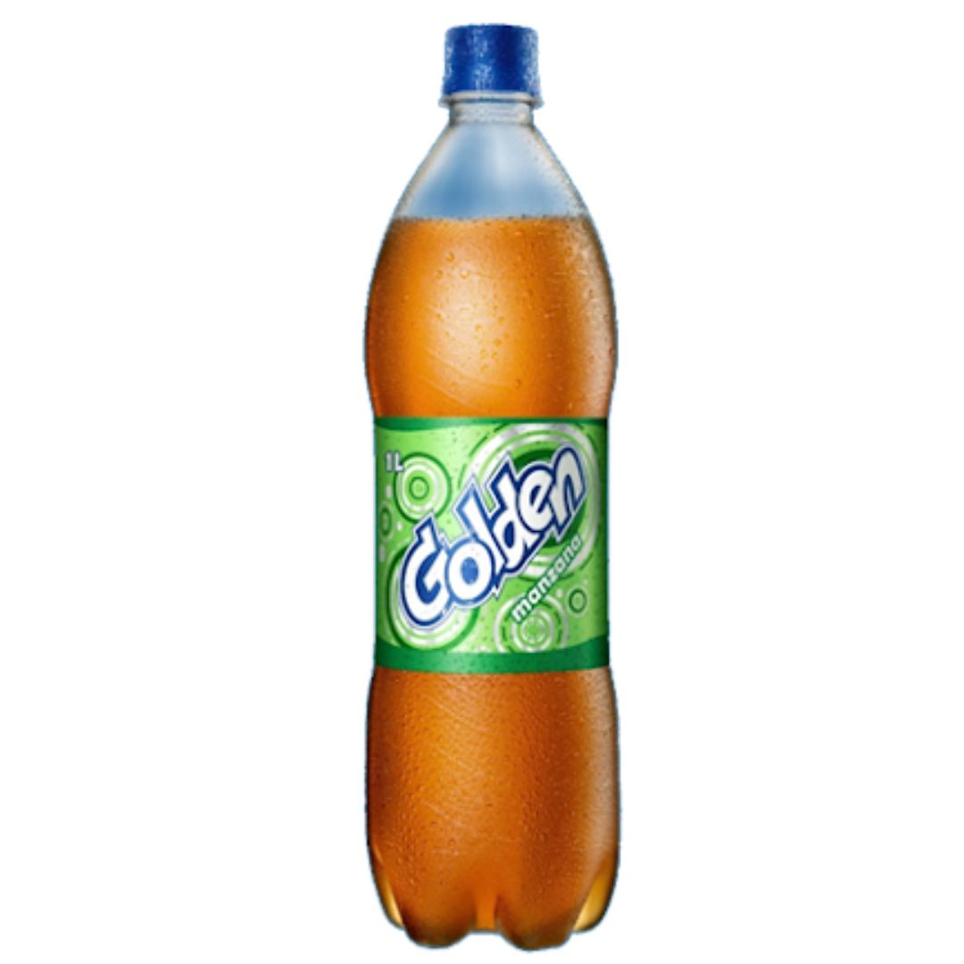 REFRESCO GOLDEN MANZANITA 1 LITRO